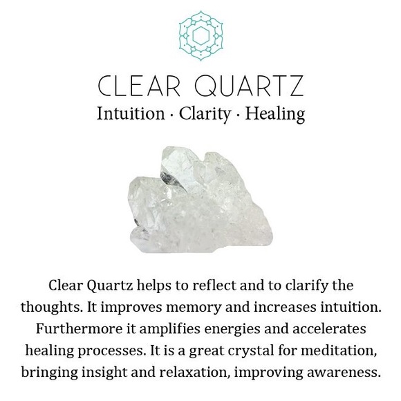 Elegant Quartz Crystal Geometric Hoop Boho Earring - Picture 8 of 16